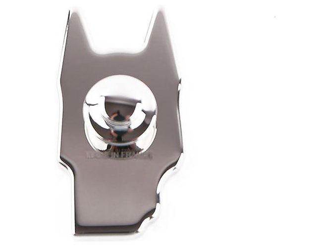 Hermès Cheval Masque Abzeichen Silber - Ansicht 8