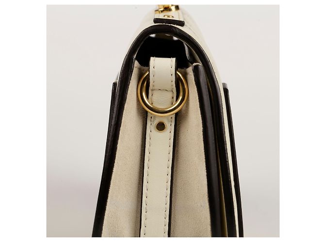 Chloé Piccola borsa tote Nile in pelle bianca Bianco - vista 10