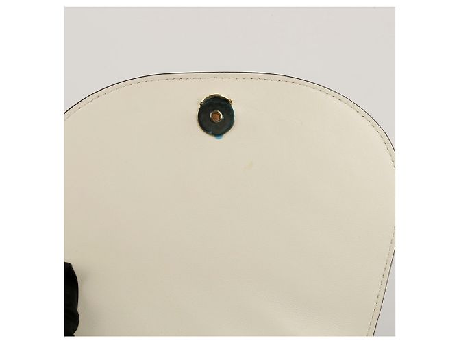 Chloé Piccola borsa tote Nile in pelle bianca Bianco - vista 13