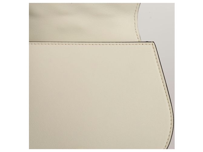 Chloé Piccola borsa tote Nile in pelle bianca Bianco - vista 14