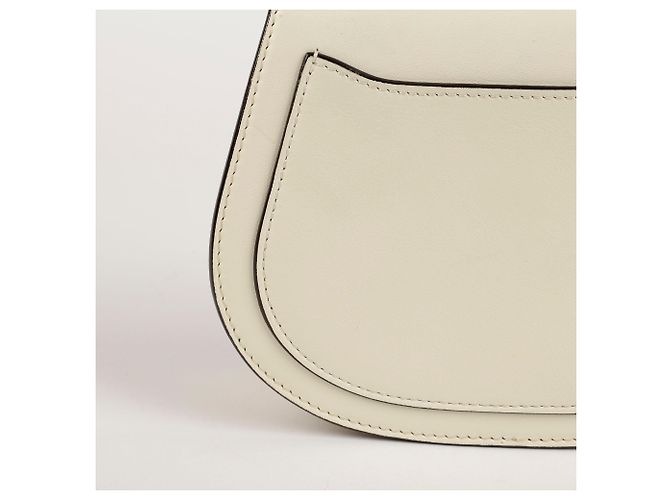 Chloé Piccola borsa tote Nile in pelle bianca Bianco - vista 6