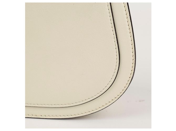 Chloé Piccola borsa tote Nile in pelle bianca Bianco - vista 8