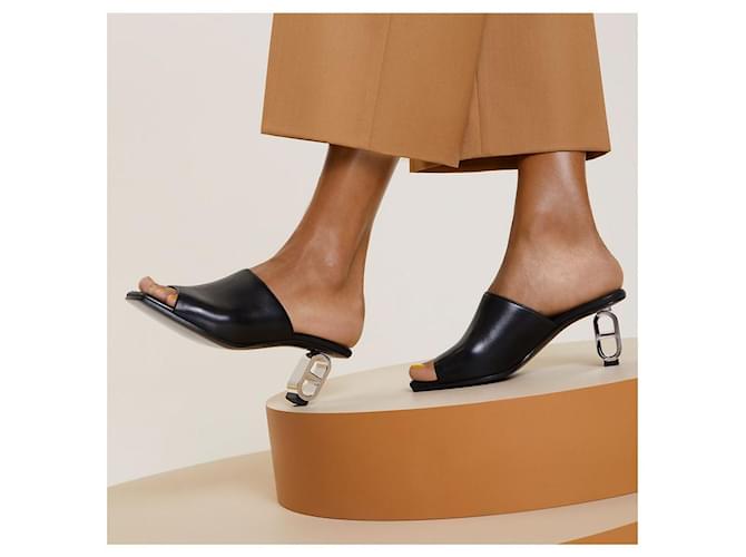 Hermès Sandali Iconique Nero - vista 5