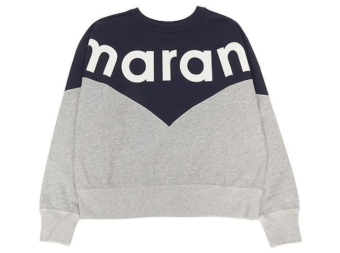 Isabel Marant Felpa in pile da donna NYGY Argento - vista 2
