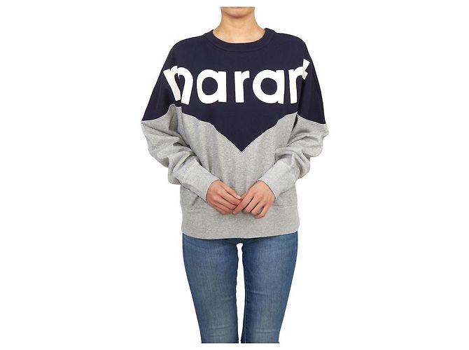 Isabel Marant Felpa in pile da donna NYGY Argento - vista 7