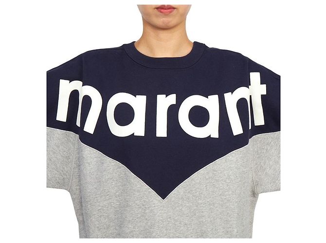 Isabel Marant Felpa in pile da donna NYGY Argento - vista 9