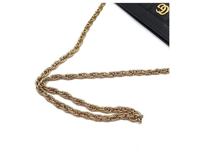 Gucci Borsa a Spalla Ophidia GG Nero - vista 5