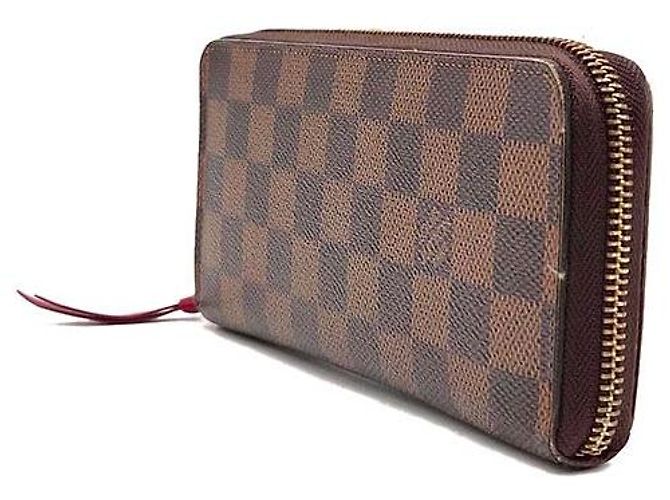 Louis Vuitton Cartera Damier Clemence Roja - vista 2