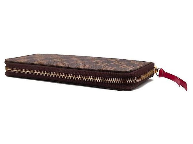 Louis Vuitton Cartera Damier Clemence Roja - vista 4
