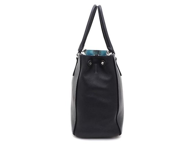 Prada Borsa Tote e Borsa a Spalla Black Galleria Citycabin con Logo Argentato e Doppia Cerniera Nero - vista 3