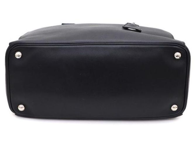 Prada Borsa Tote e Borsa a Spalla Black Galleria Citycabin con Logo Argentato e Doppia Cerniera Nero - vista 8