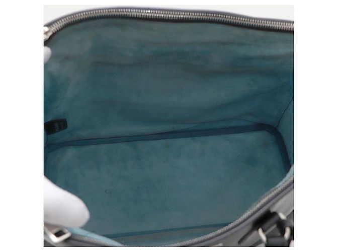 Prada Borsa Tote e Borsa a Spalla Black Galleria Citycabin con Logo Argentato e Doppia Cerniera Nero - vista 9