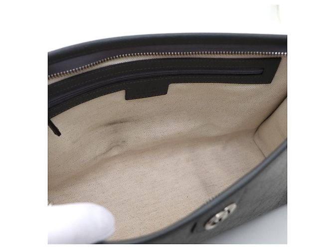 Gucci Clutch Ophidia GG per cosmetici Marrone - vista 7