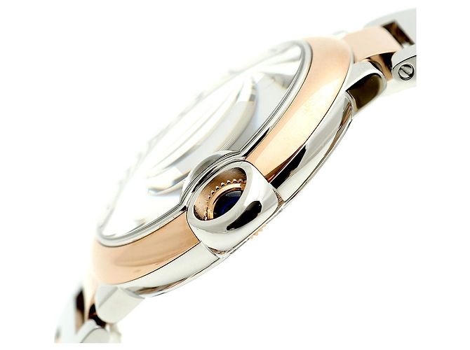 Cartier Orologio Ballon Bleu da Uomo Nuovo Modello Combi Rosa Automatico Garanzia - vista 12