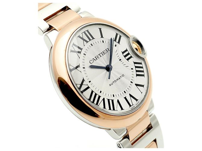 Cartier Orologio Ballon Bleu da Uomo Nuovo Modello Combi Rosa Automatico Garanzia - vista 14