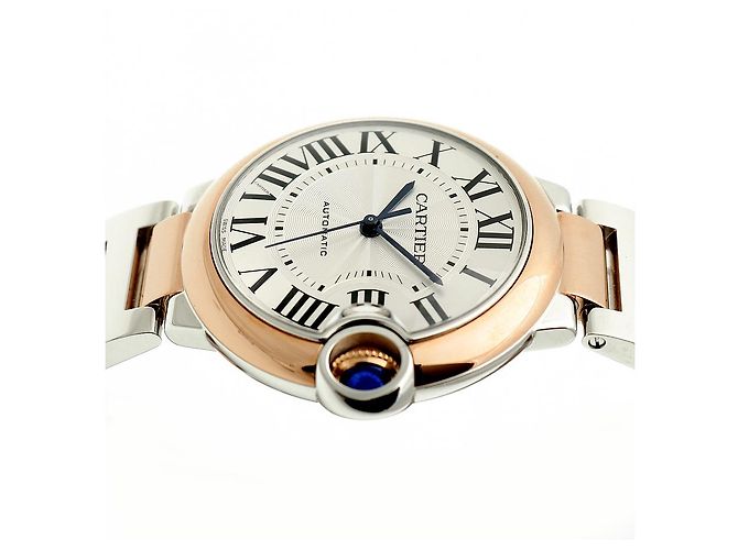 Cartier Orologio Ballon Bleu da Uomo Nuovo Modello Combi Rosa Automatico Garanzia - vista 15