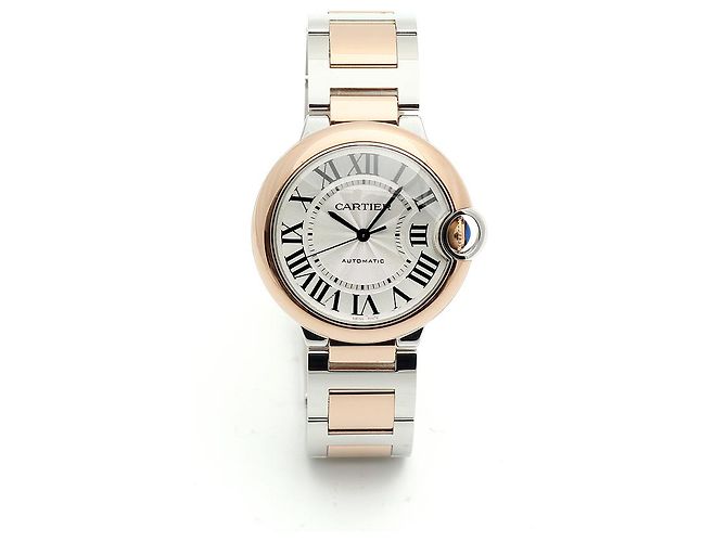 Cartier Orologio Ballon Bleu da Uomo Nuovo Modello Combi Rosa Automatico Garanzia - vista 19