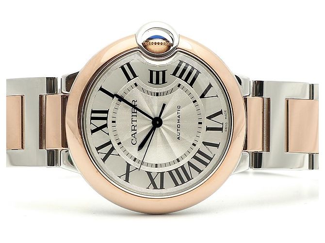 Cartier Orologio Ballon Bleu da Uomo Nuovo Modello Combi Rosa Automatico Garanzia - vista 21