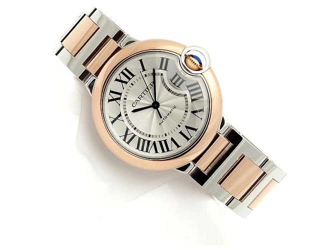 Cartier Orologio Ballon Bleu da Uomo Nuovo Modello Combi Rosa Automatico Garanzia - vista 24