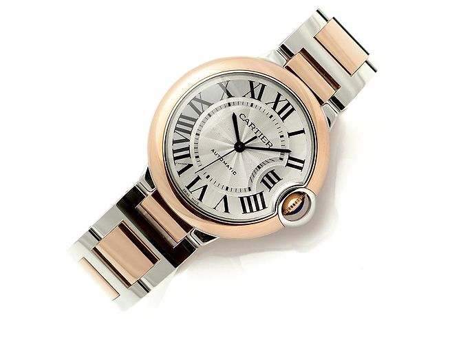 Cartier Orologio Ballon Bleu da Uomo Nuovo Modello Combi Rosa Automatico Garanzia - vista 25