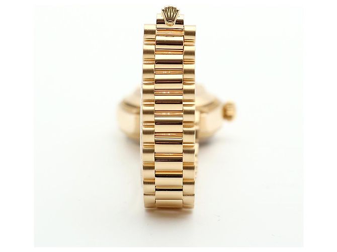 Rolex Datejust Gold Damenuhr Bocas Classic Vintage Golden - Ansicht 17