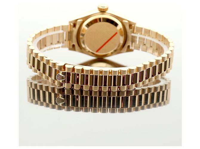 Rolex Datejust Gold Damenuhr Bocas Classic Vintage Golden - Ansicht 23