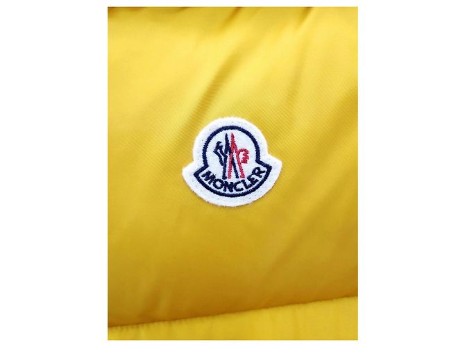 Gilet imbottito Moncler Genius Palm Angels Roadman Giallo - vista 5
