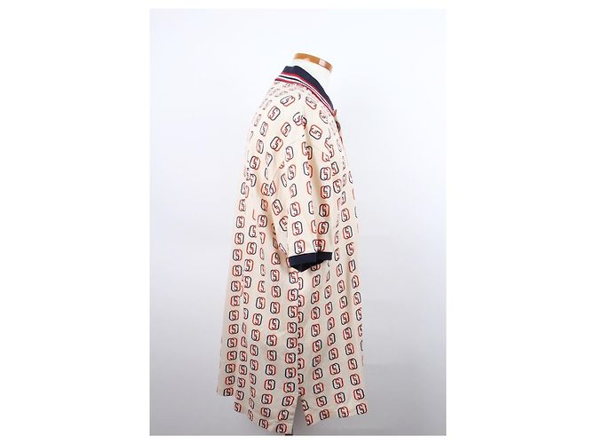 Gucci Polohemd aus Baumwolle mit Horsebit-Print XL Mehrfarben - Ansicht 4