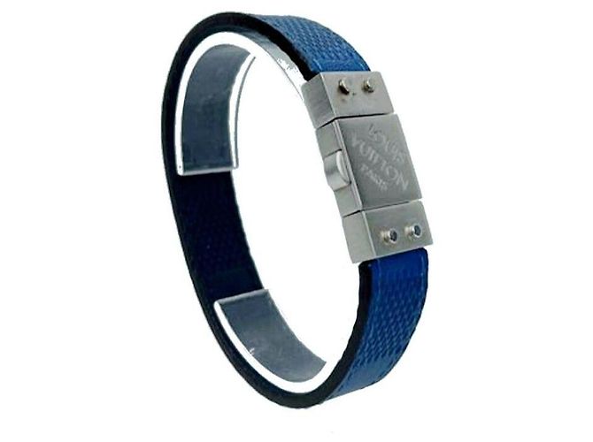 Louis Vuitton Pulsera Full It Damier Graphite Azul - vista 2