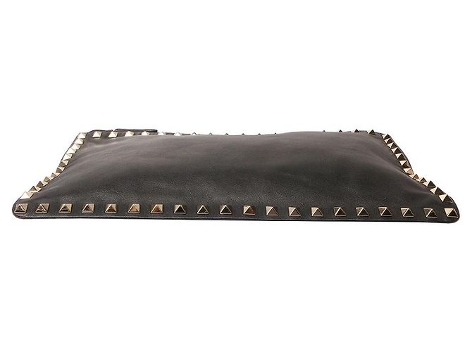 Valentino Clutch Rockstud (Ricevuta inclusa) Nero - vista 4
