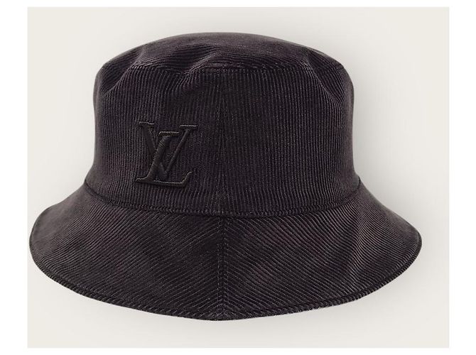 Louis Vuitton Cappello bucket reversibile in Epi Monogram denim blu - vista 5