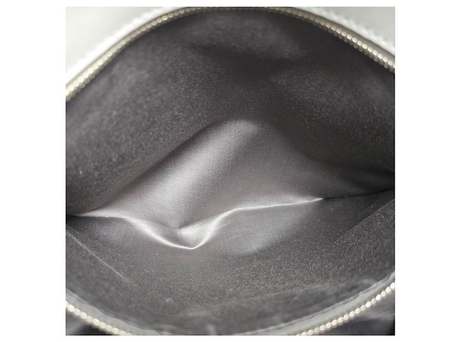 Miu Miu Bolso Tote de cuero con aspecto gris Castaño - vista 11
