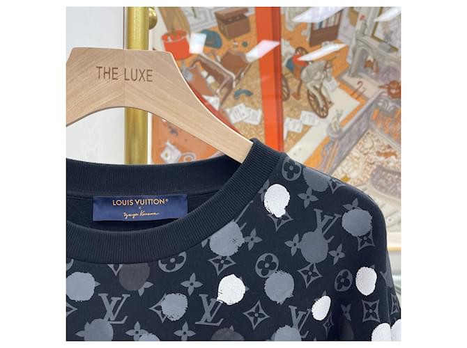 Louis Vuitton Sweatshirt Kusama Monogram Dot Black Schwarz - Ansicht 3