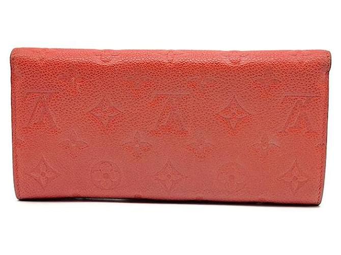 Louis Vuitton Cartera Empreinte Curious Roja - vista 3