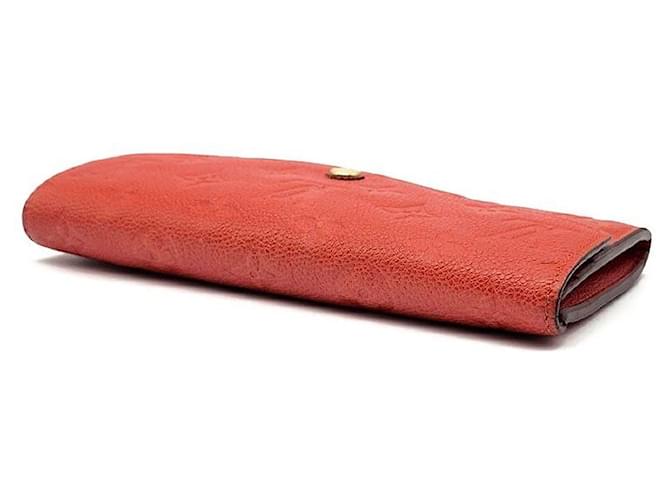 Louis Vuitton Cartera Empreinte Curious Roja - vista 4