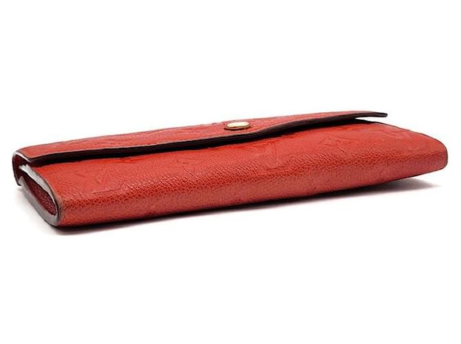 Louis Vuitton Cartera Empreinte Curious Roja - vista 5