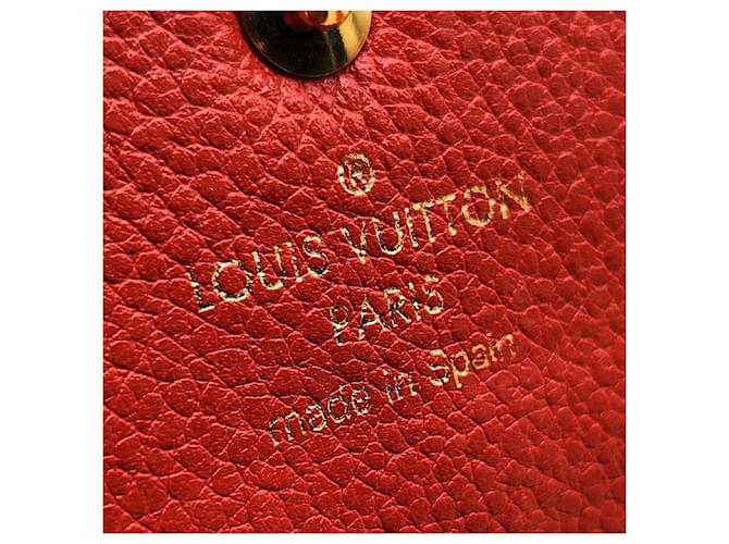 Louis Vuitton Cartera Empreinte Curious Roja - vista 8
