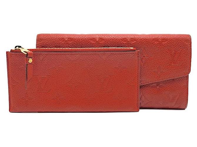 Louis Vuitton Cartera Empreinte Curious Roja - vista 9