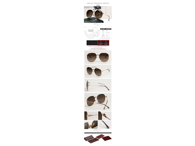 Etro Gafas de sol DDBHA Luxury Asian Fit Round Metal Oversized Unisex Multicolor - vista 4