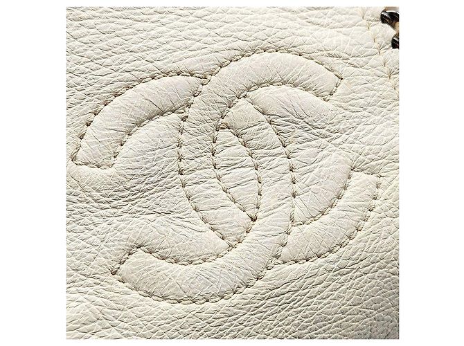 Chanel Borsa a tracolla di lusso con catena Bianco - vista 8