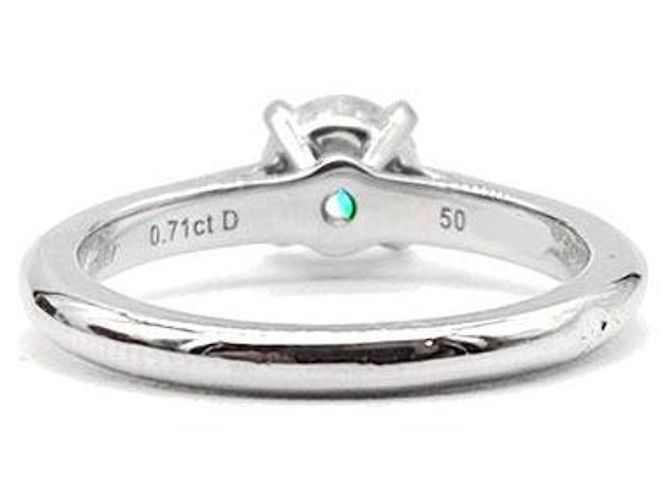Cartier Solitär-Diamantring Silber - Ansicht 3