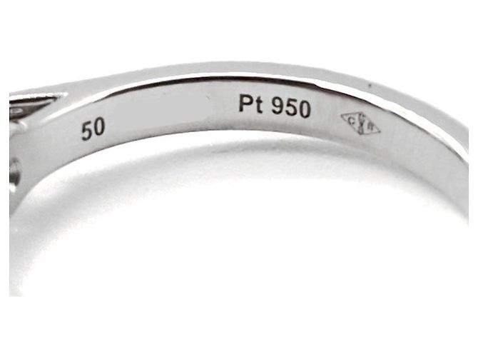 Cartier Solitär-Diamantring Silber - Ansicht 5