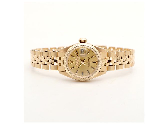 Rolex Datejust Small in oro da donna D'oro - view 14