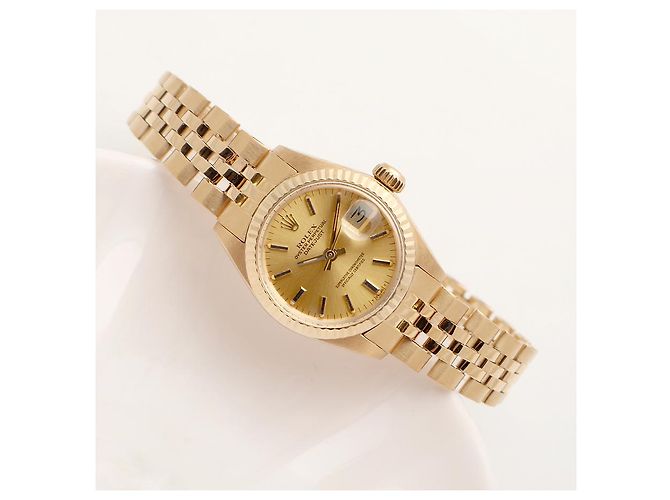Rolex Datejust Small in oro da donna D'oro - view 16