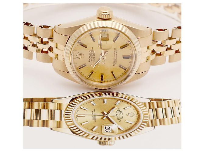 Rolex Datejust Small in oro da donna D'oro - view 17