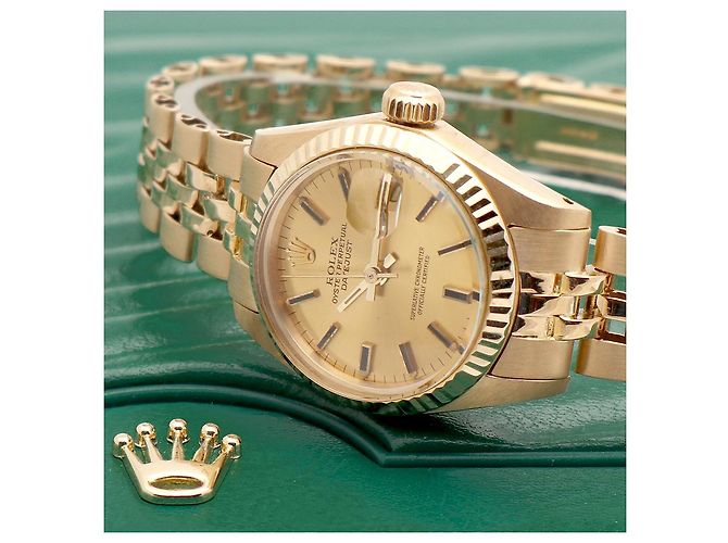 Rolex Datejust Small in oro da donna D'oro - view 19