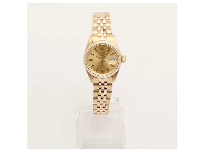 Rolex Datejust Small in oro da donna D'oro - view 3