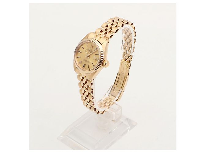 Rolex Datejust Small in oro da donna D'oro - view 4