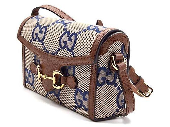 Horsebit 1955 Gucci Mini borsa Horsebit in edizione limitata Marrone - vista 2