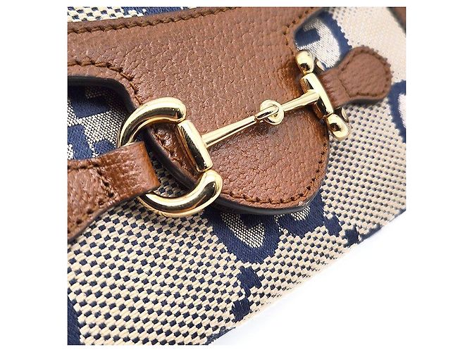 Horsebit 1955 Gucci Mini borsa Horsebit in edizione limitata Marrone - vista 8